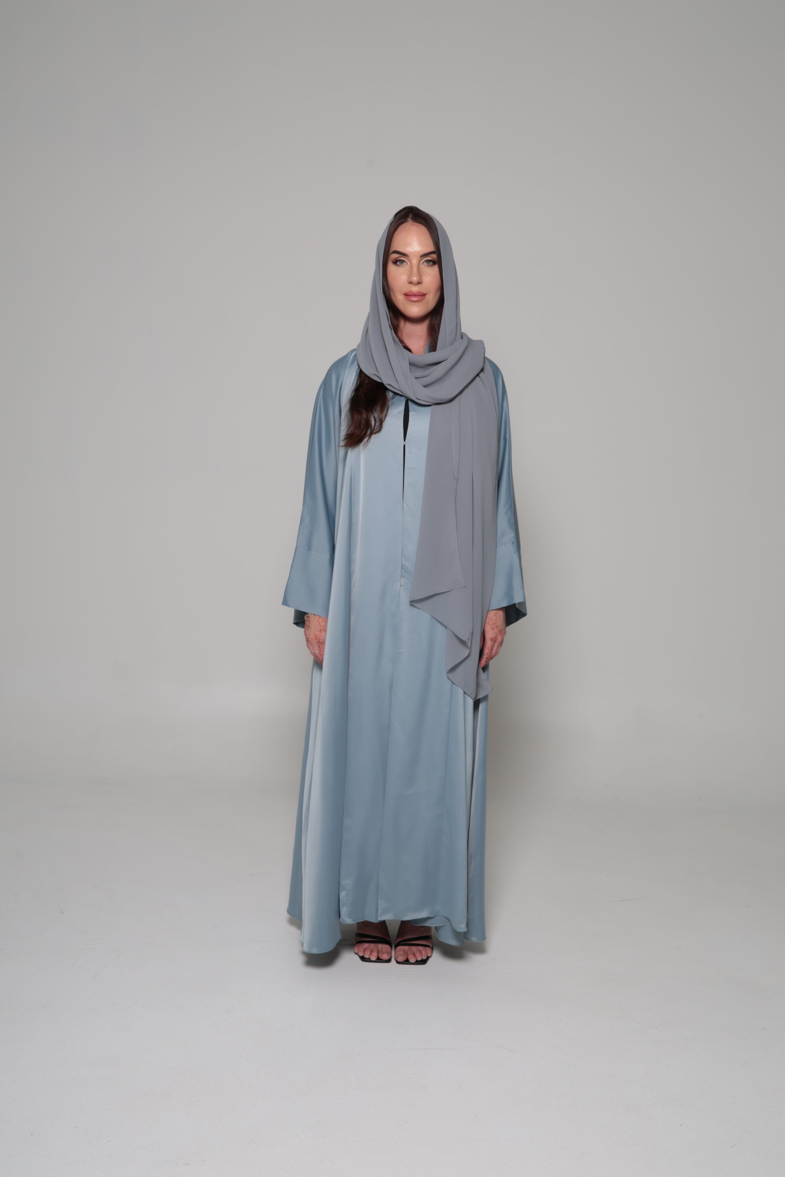 Harir Abaya- Sky Blue