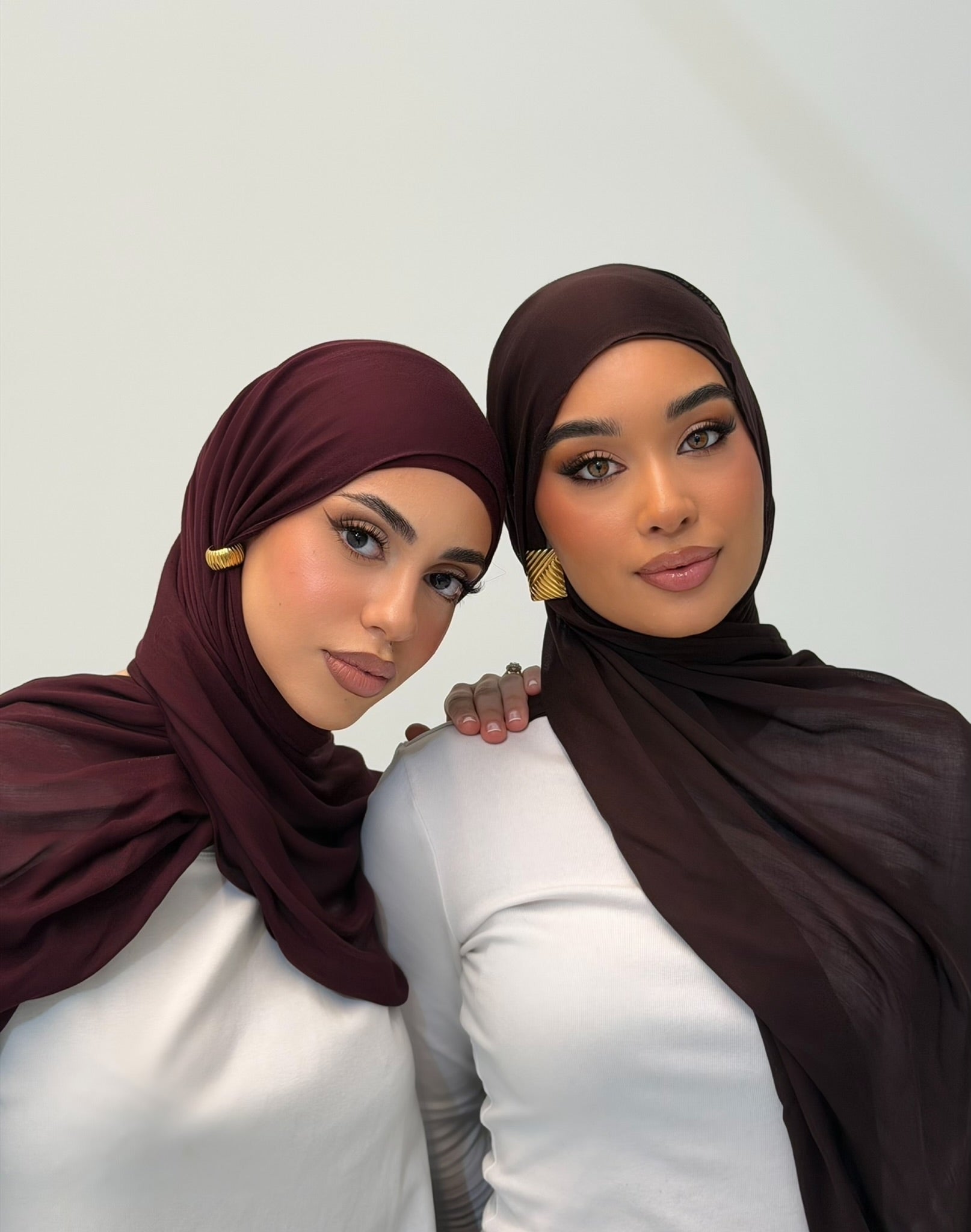 Deep Plum Modal Hijab