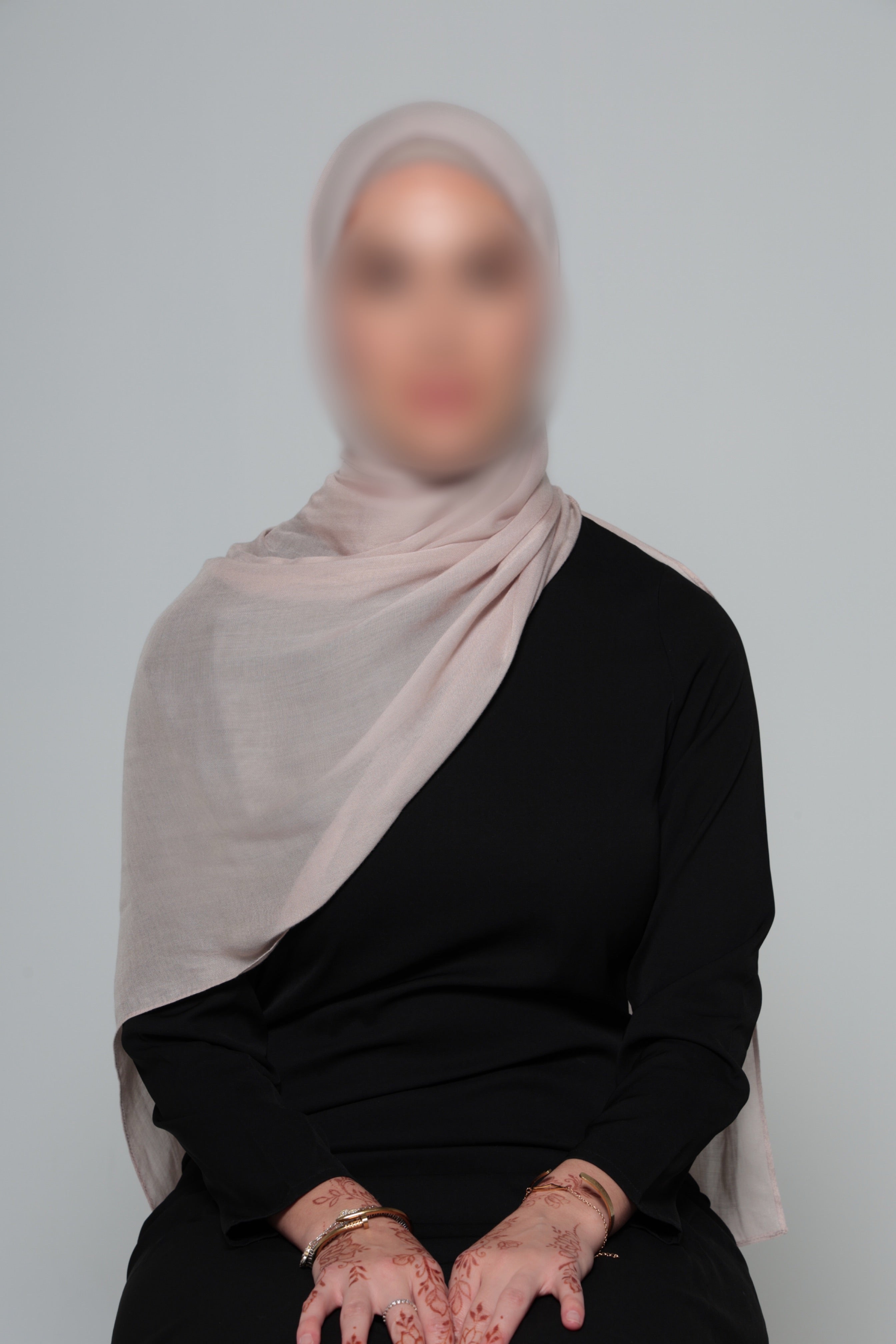 Ivory Blush Modal Hijab