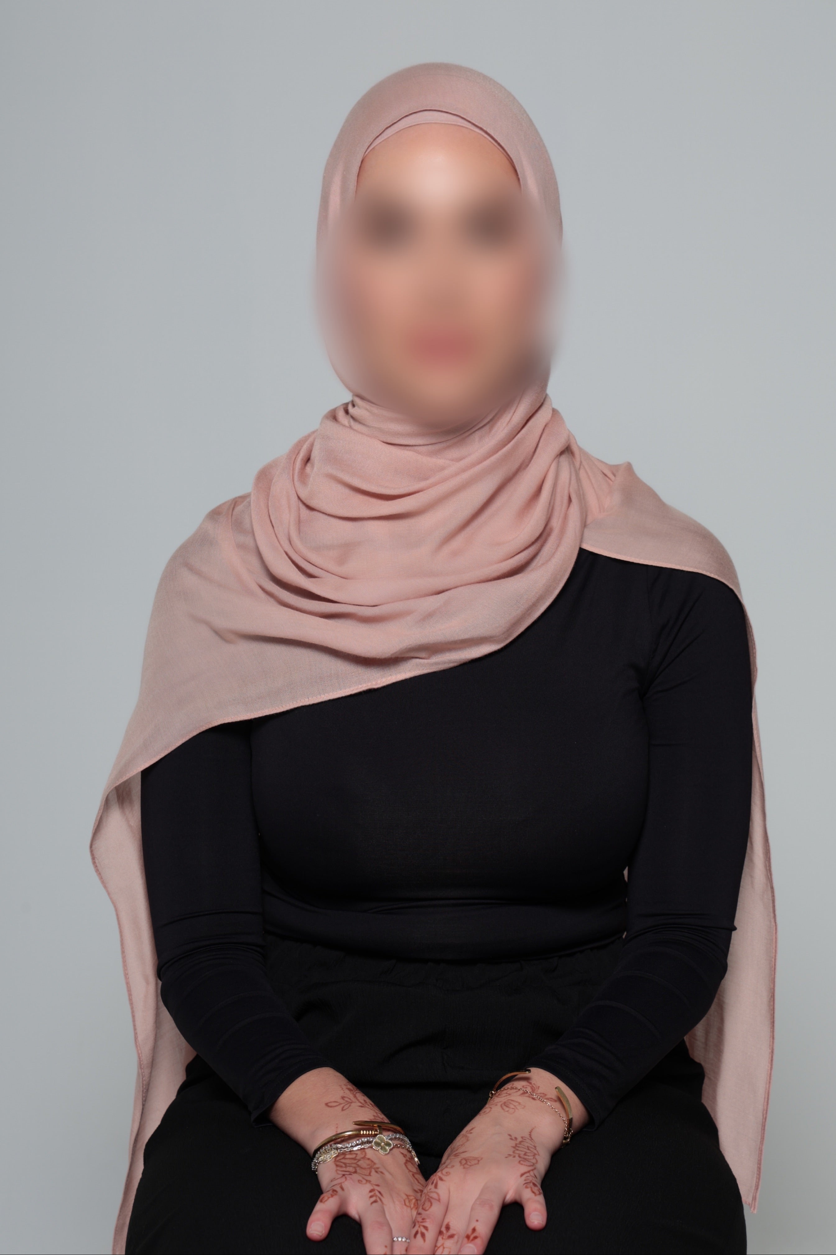 Light Rose Modal Hijab