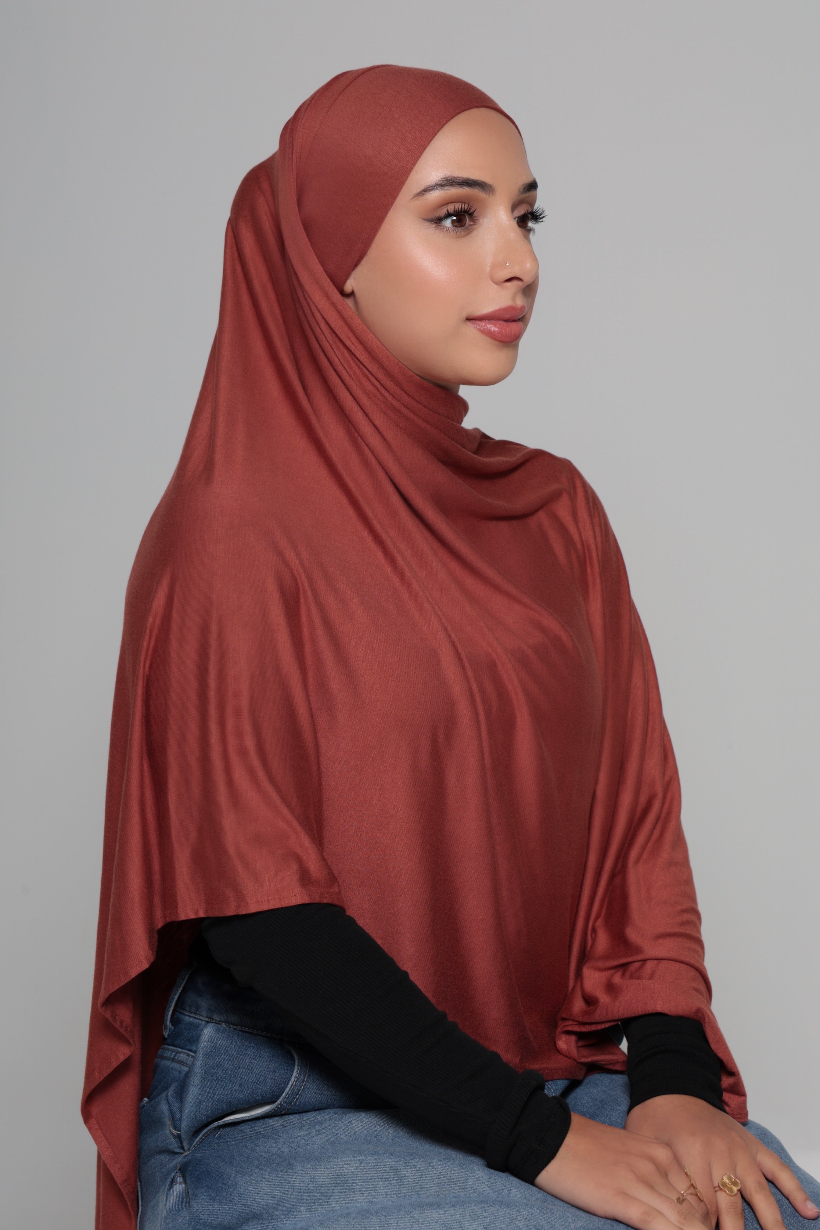 Ember Jersey Tie Hijab