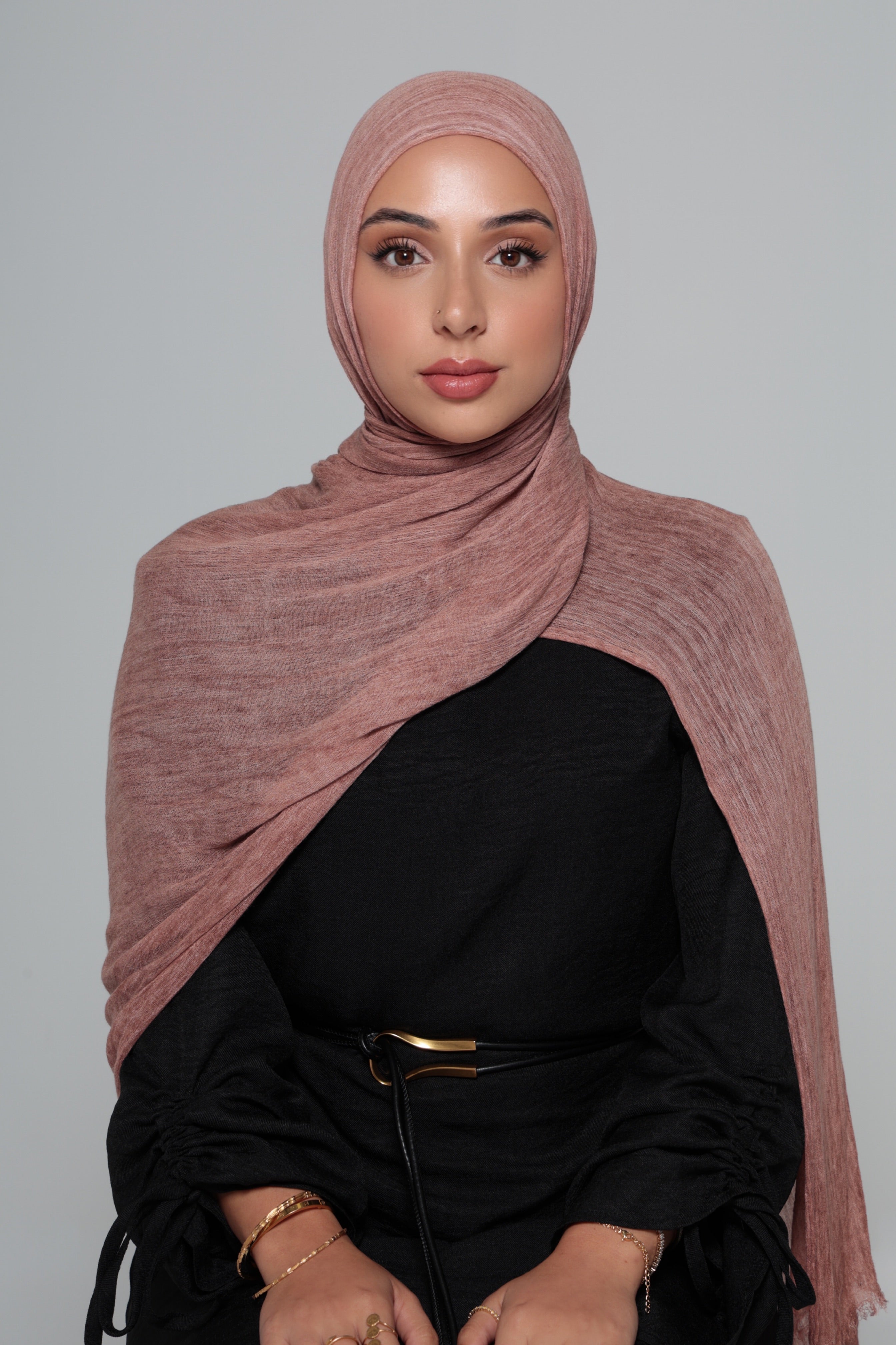 Rust Rayon Hijab