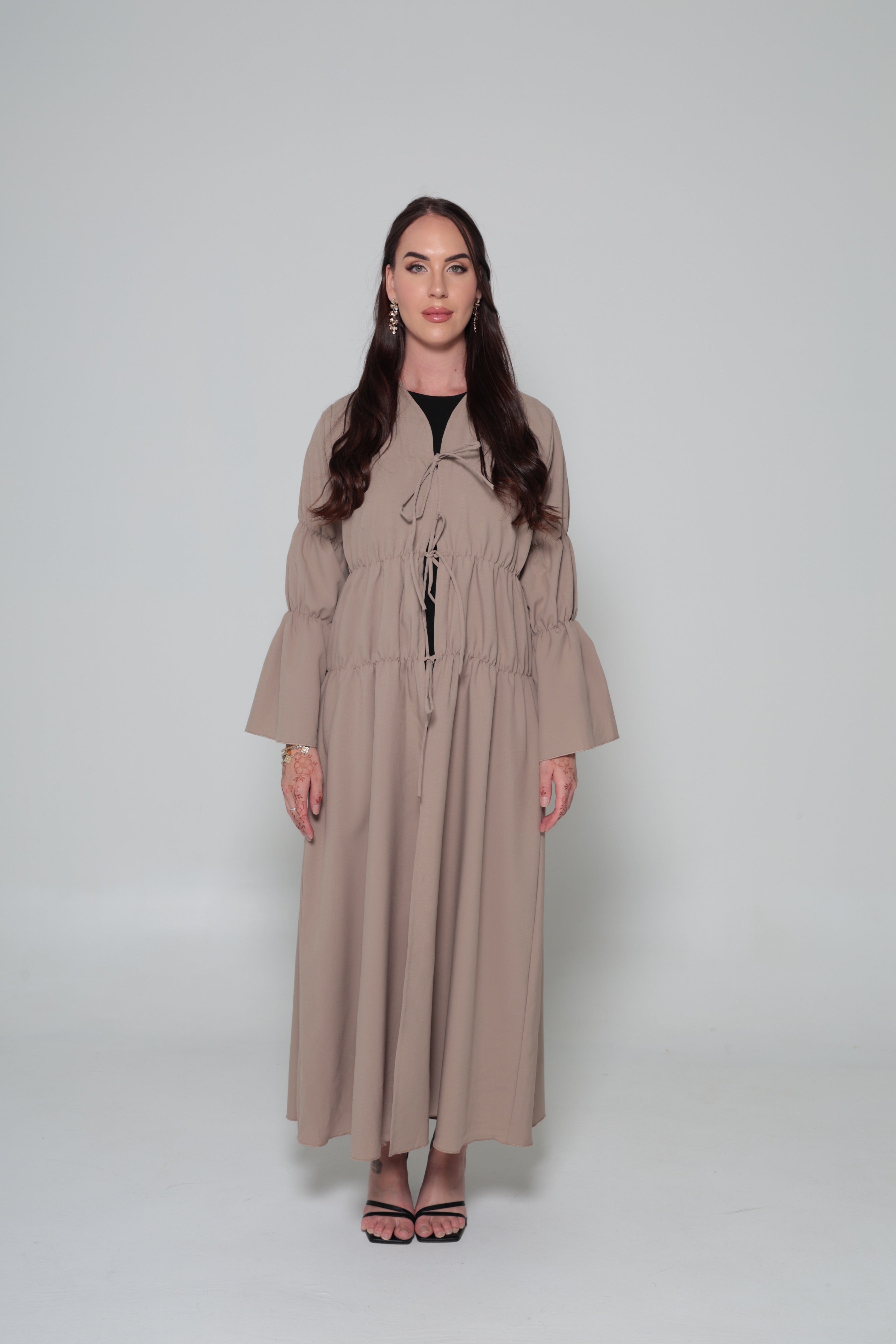 Amira Abaya- Light Khaki