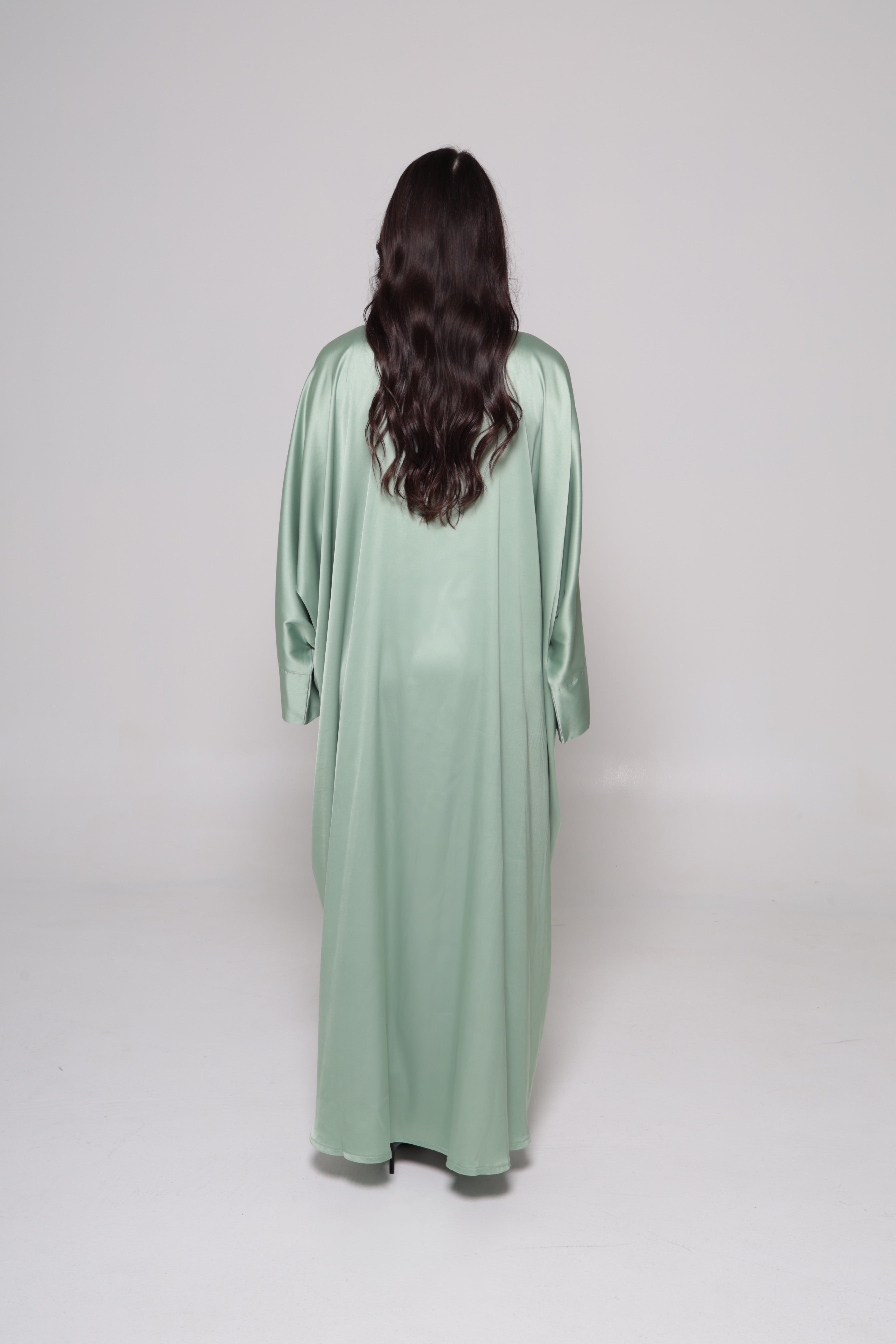 Harir Abaya- Sage Green