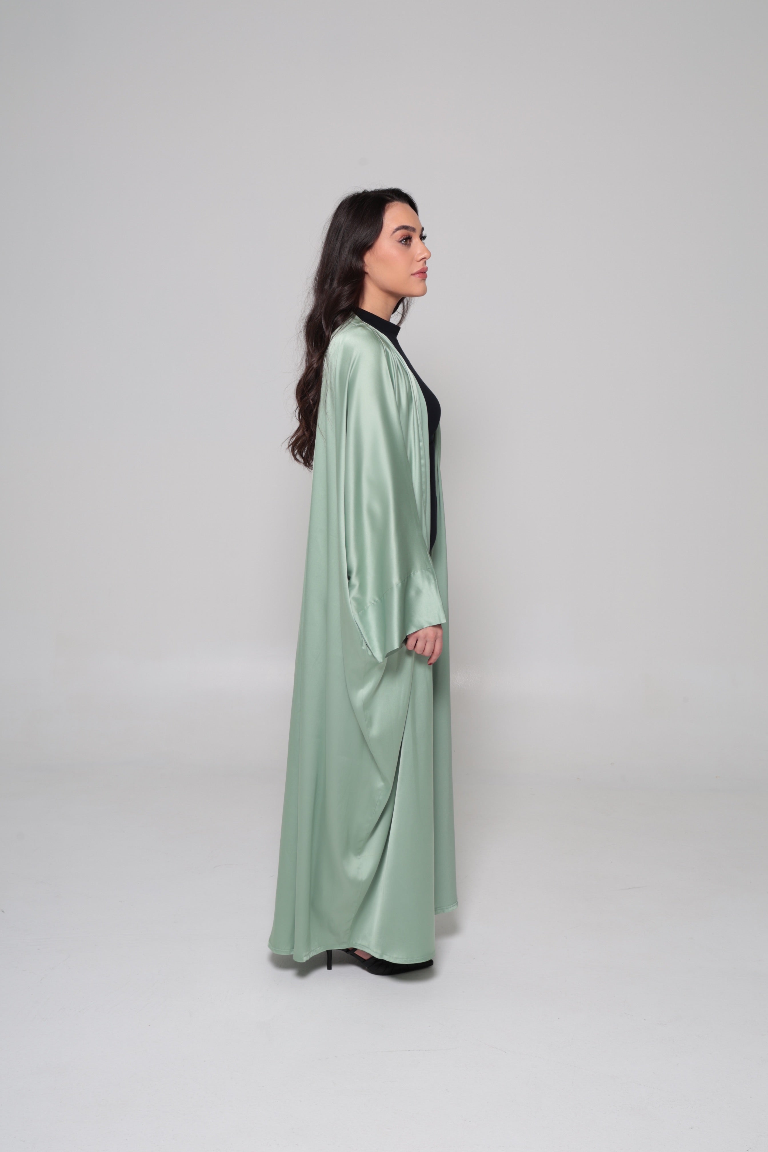 Harir Abaya- Sage Green