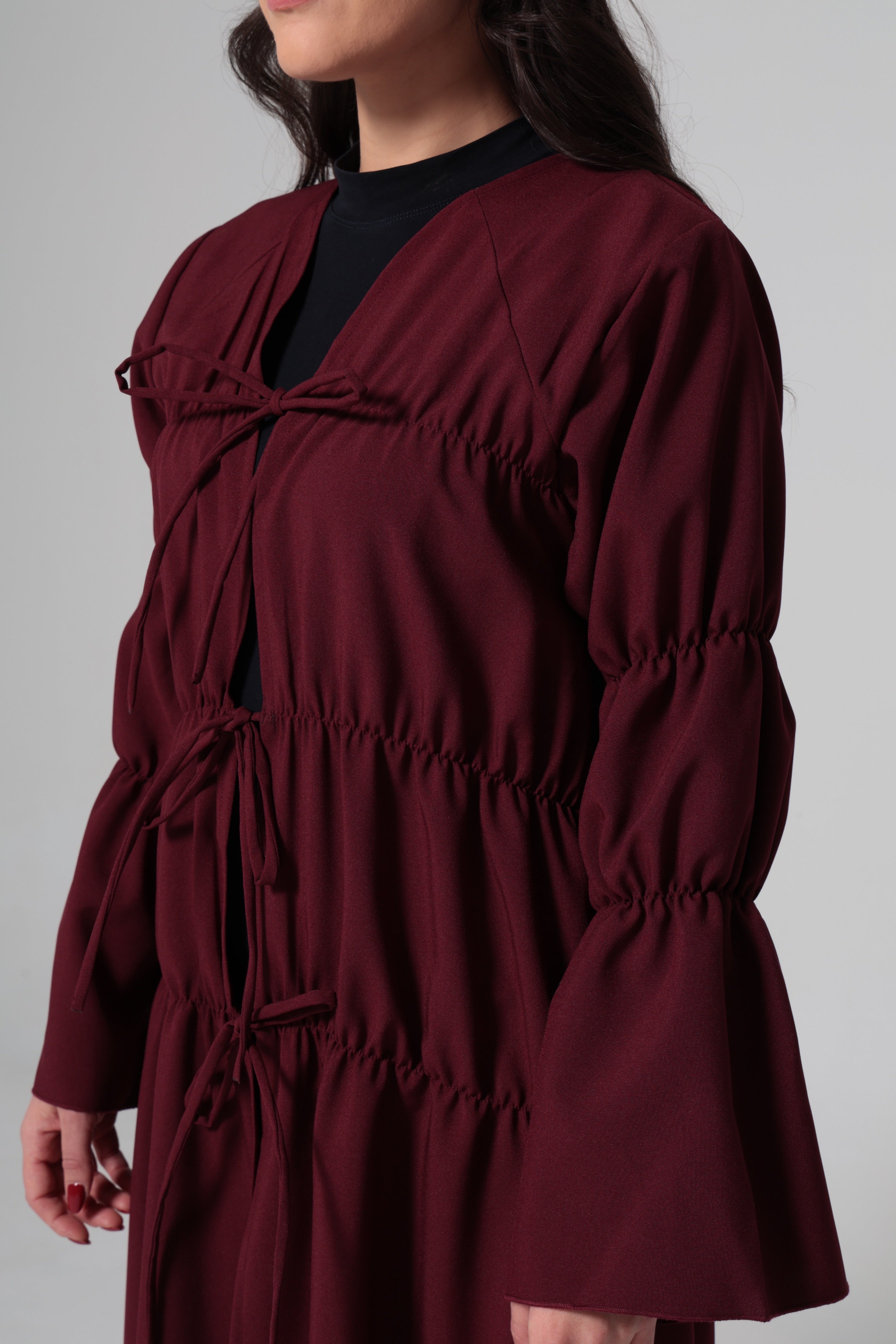 Amira Abaya- Plum