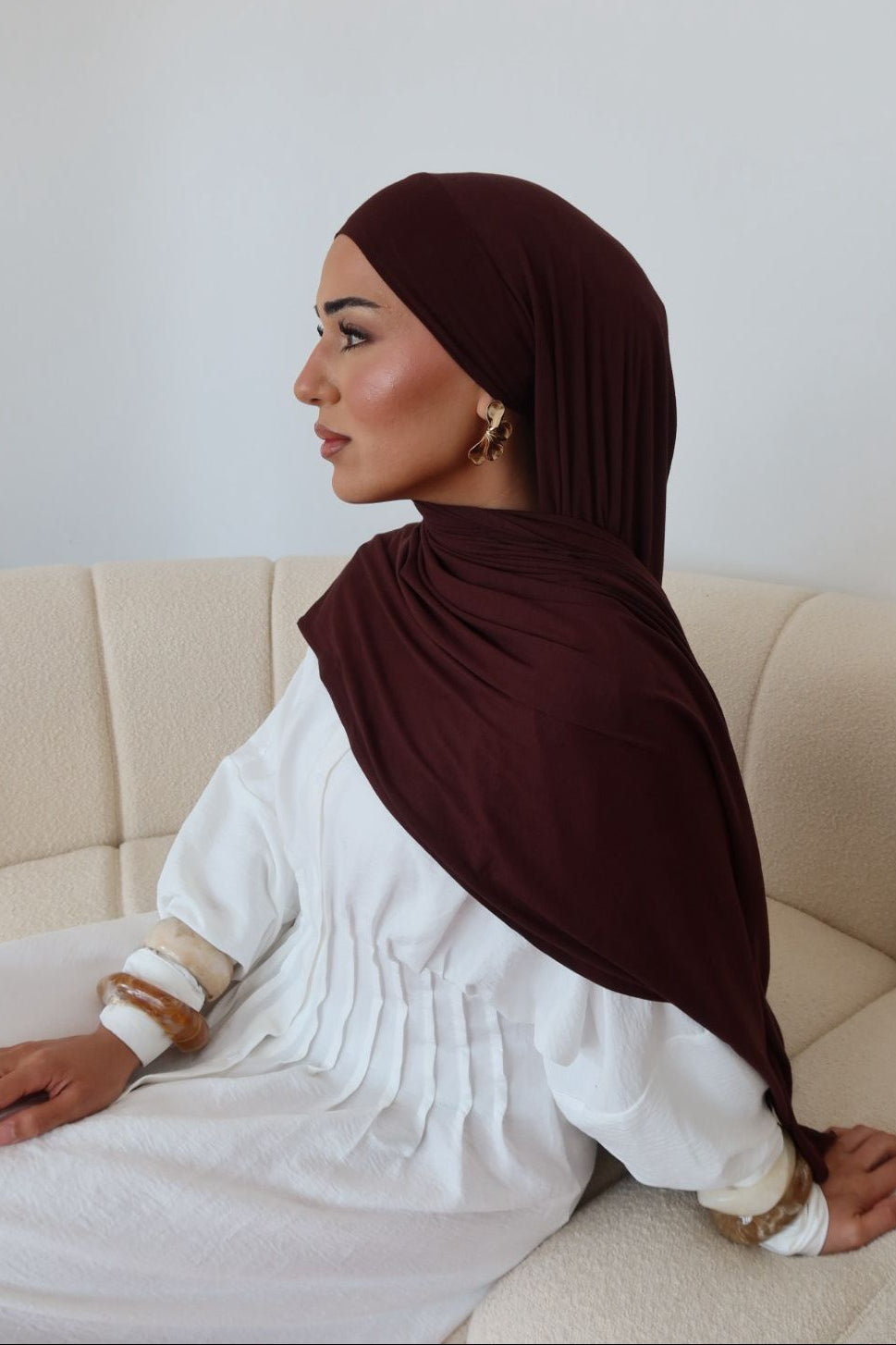 Chocolate Bamboo 1.0 Jersey Tie