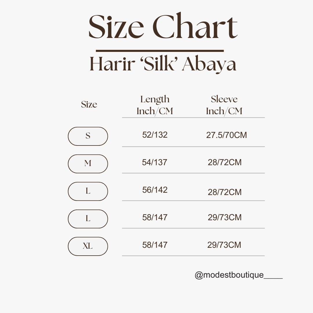 Harir Abaya- Sky Blue
