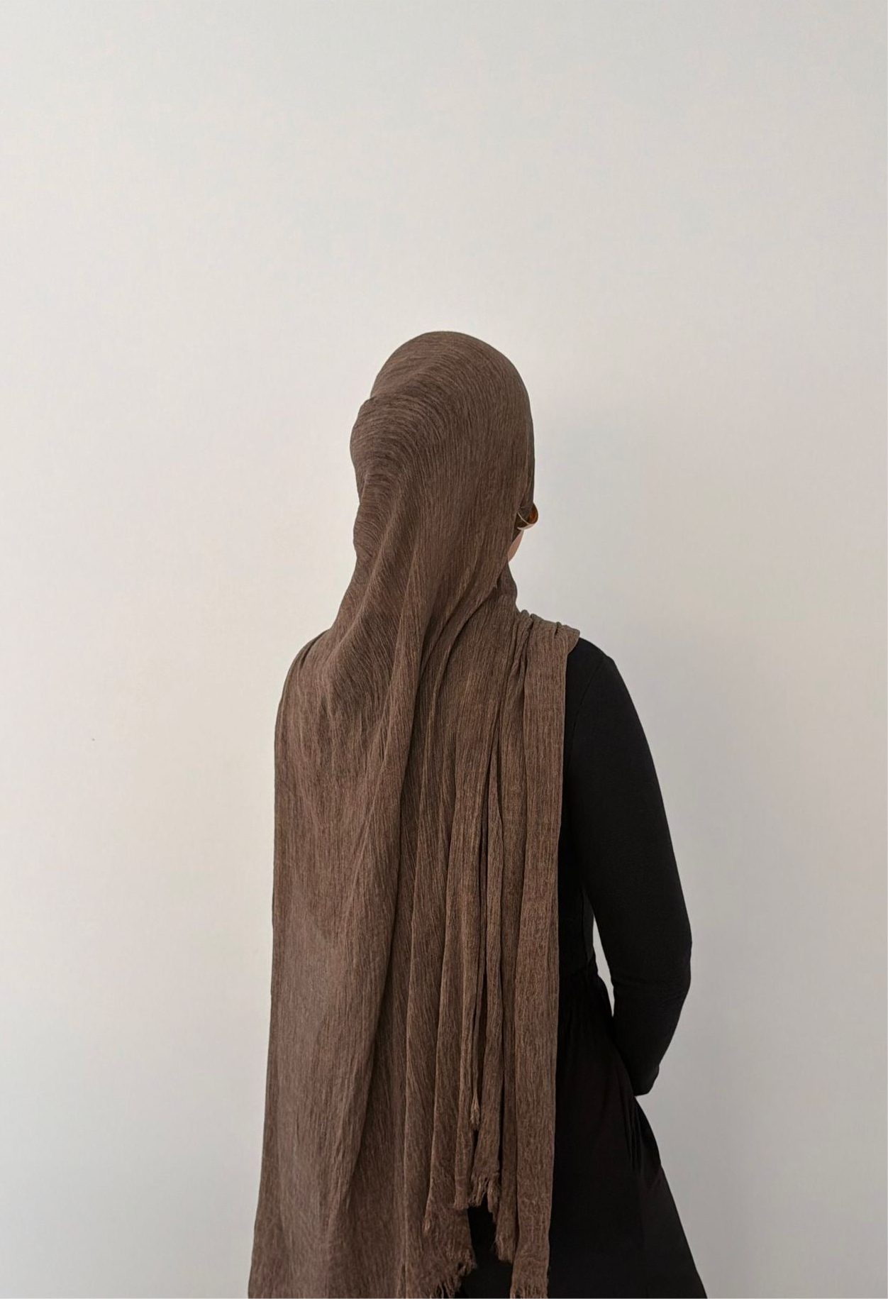 Earth Rayon crinkle Hijab