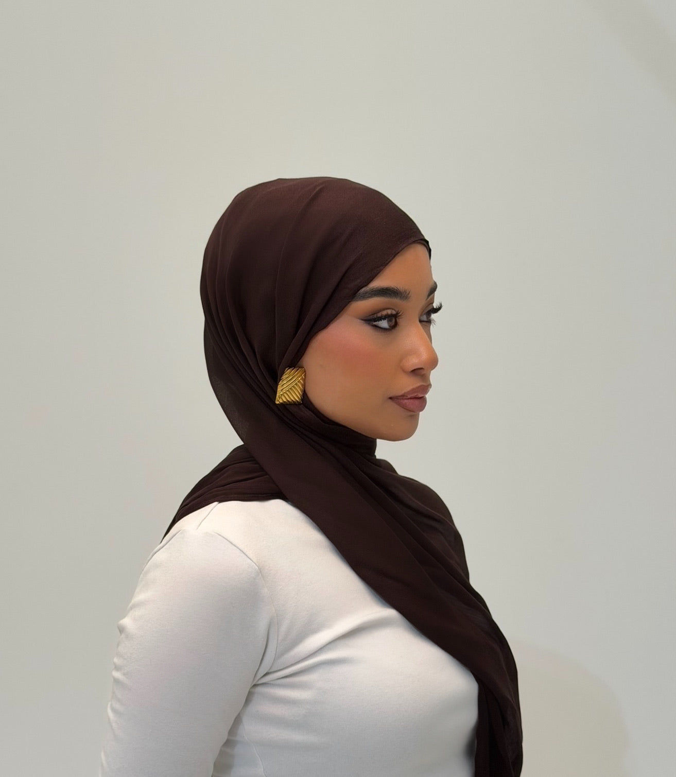 Deep Plum Modal Hijab