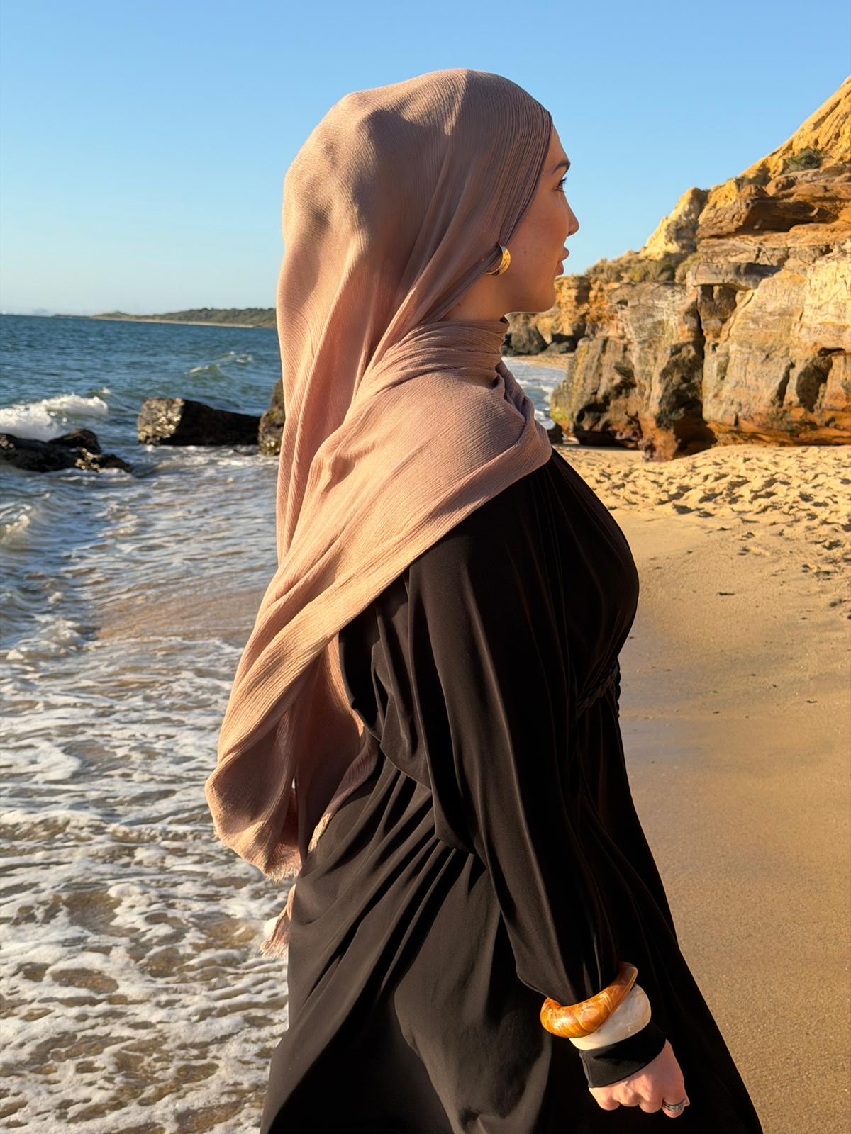 SS Rayon hijab-Dusty Mauve