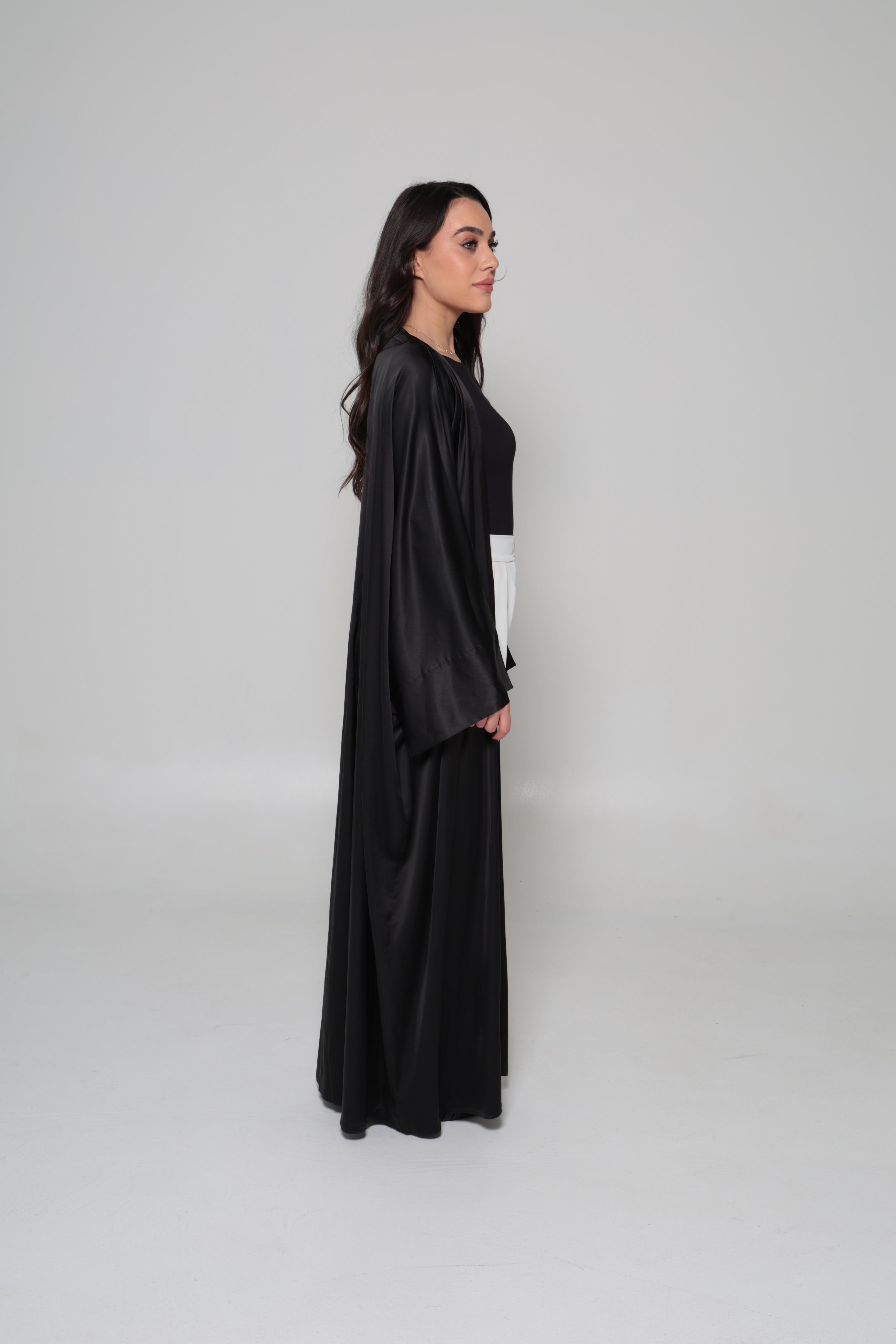 Harir Abaya- Midnight Black