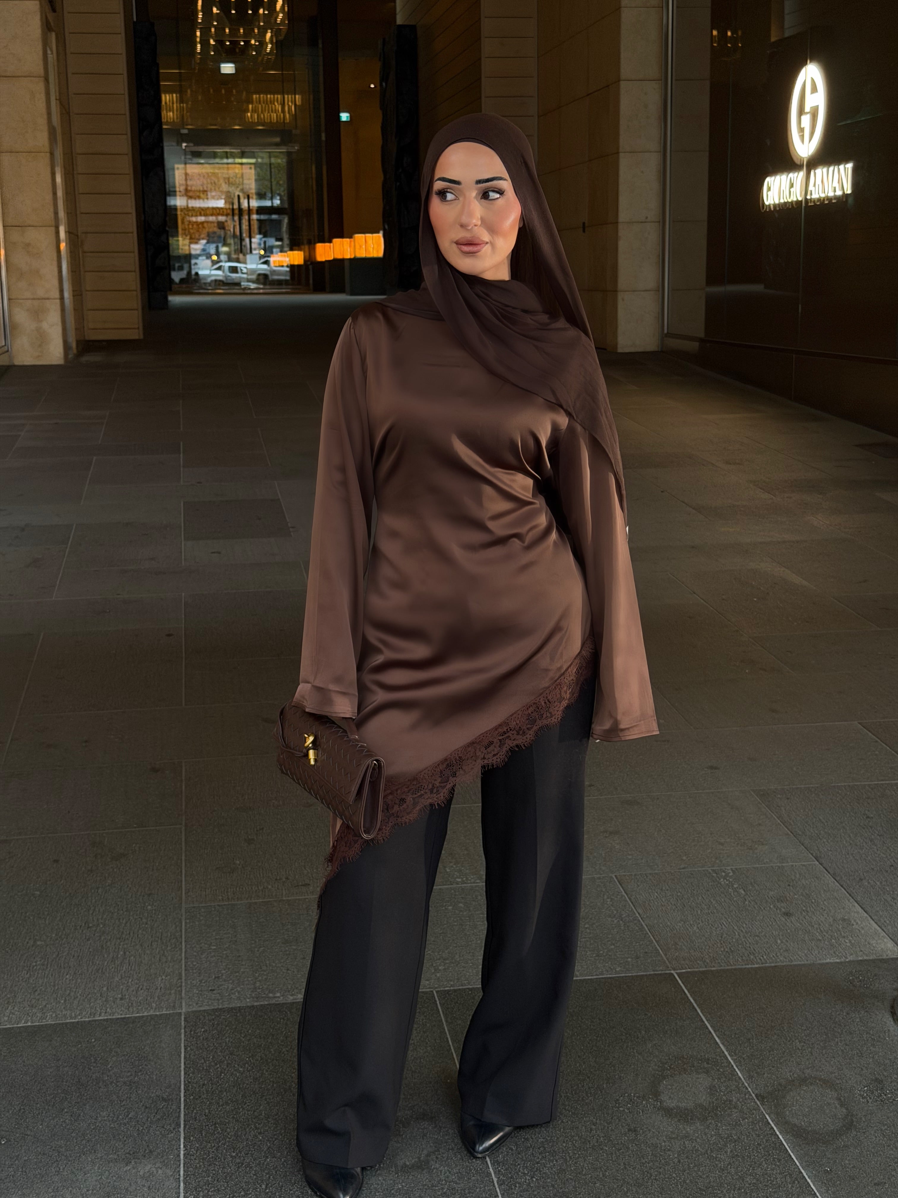 Lacey Satin top