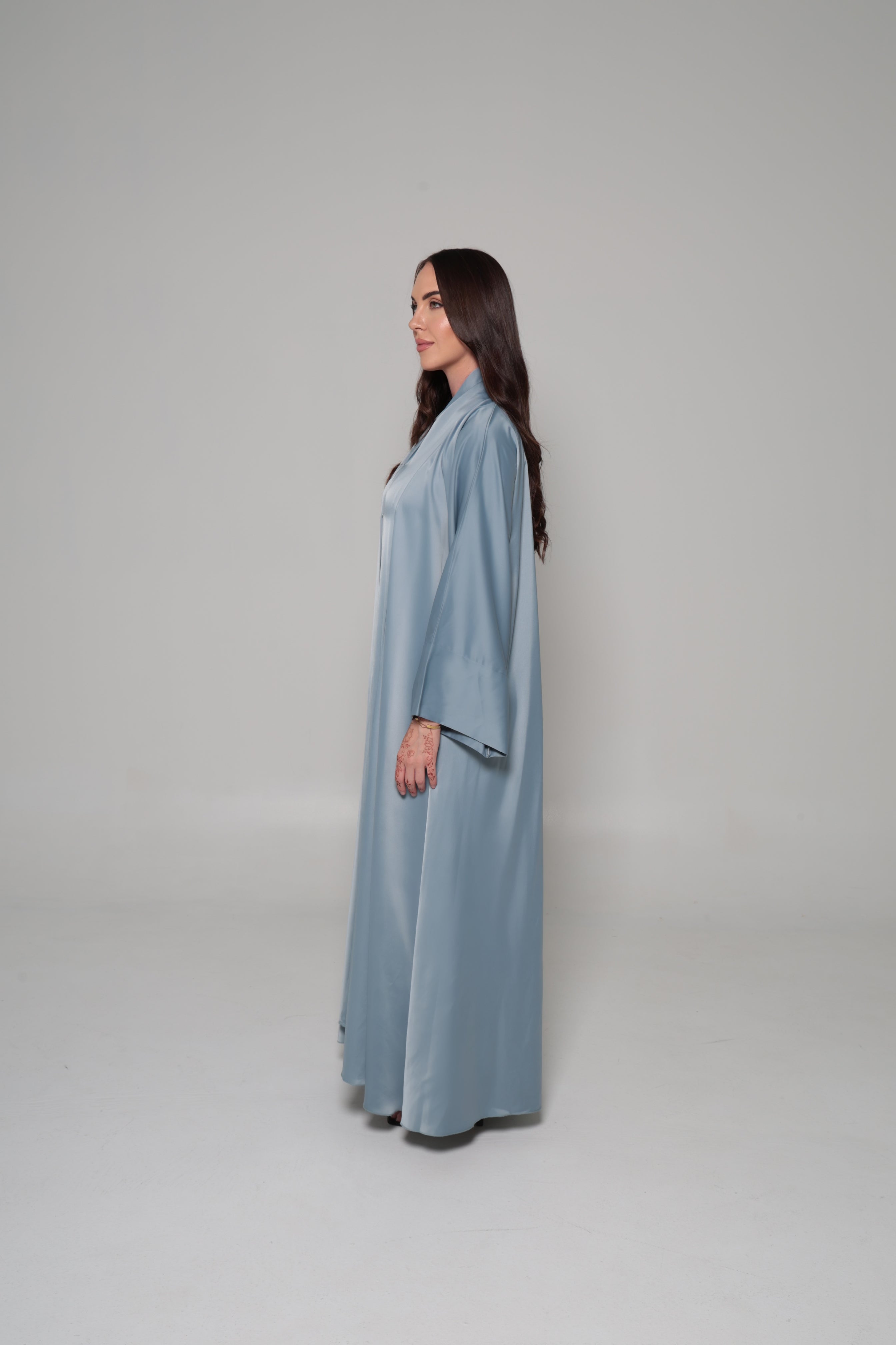 Harir Abaya- Sky Blue