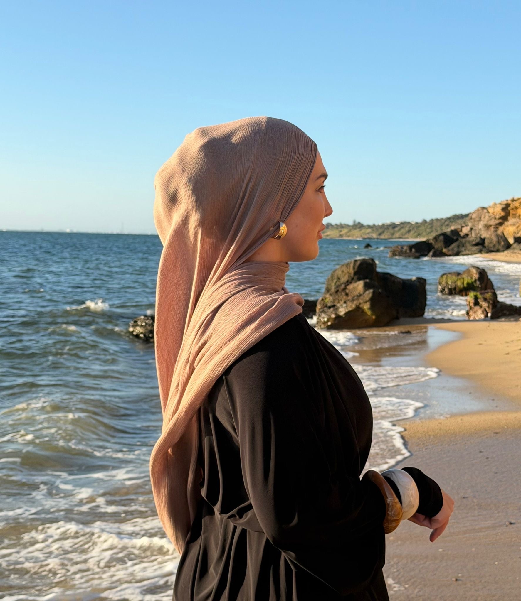 SS Rayon hijab-Dusty Mauve