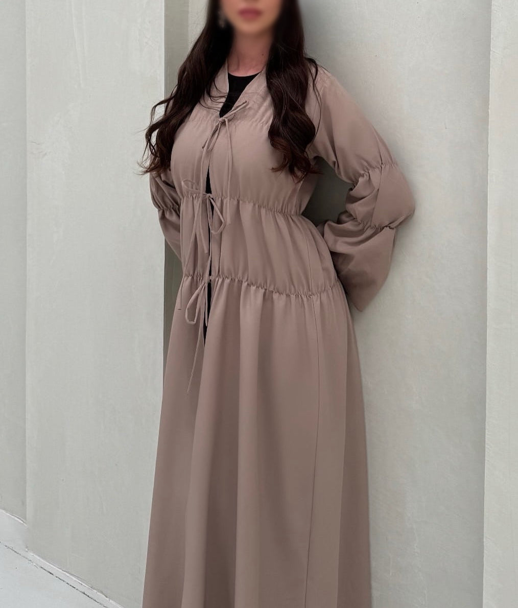 Amira Abaya- Light Khaki