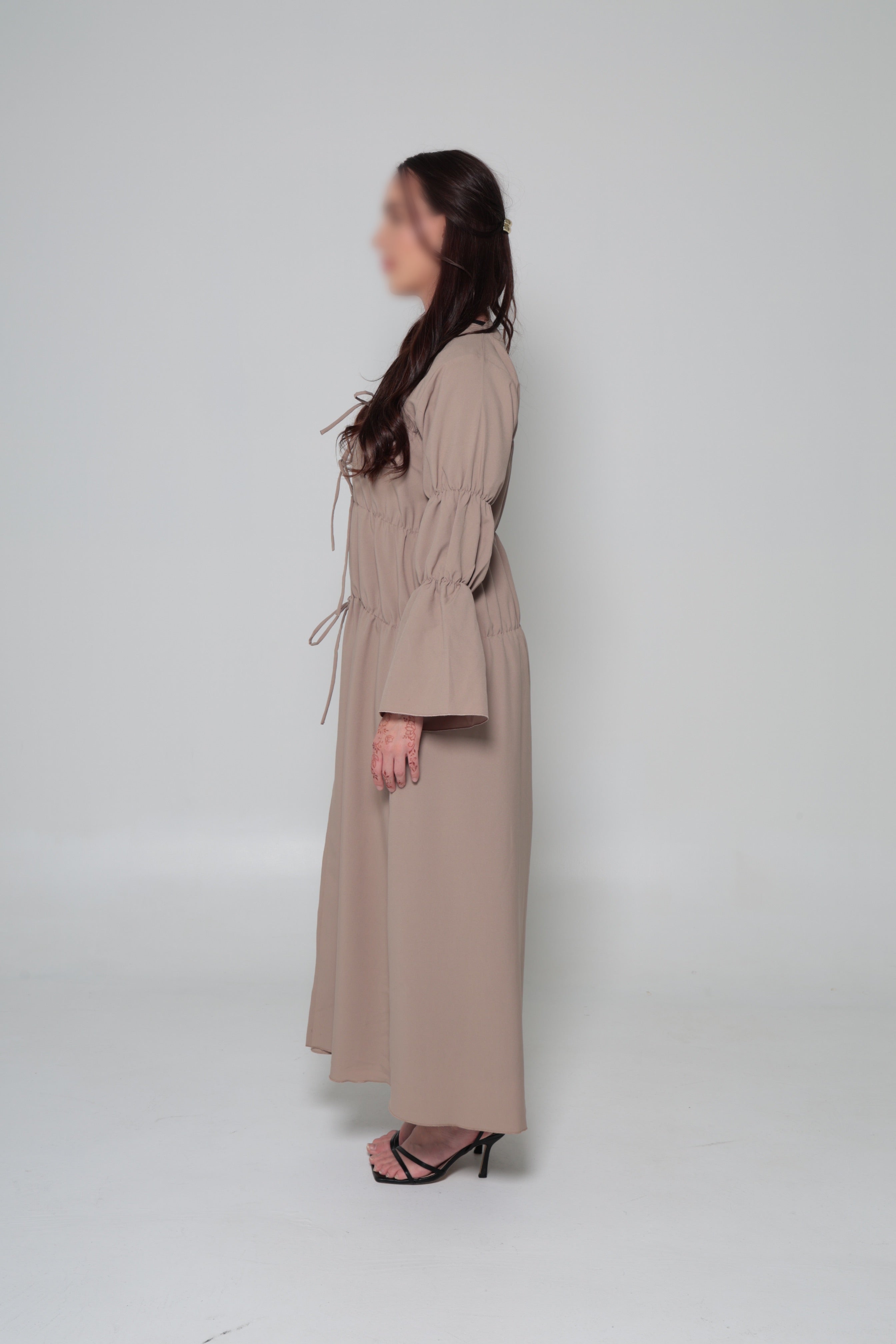 Amira Abaya- Light Khaki