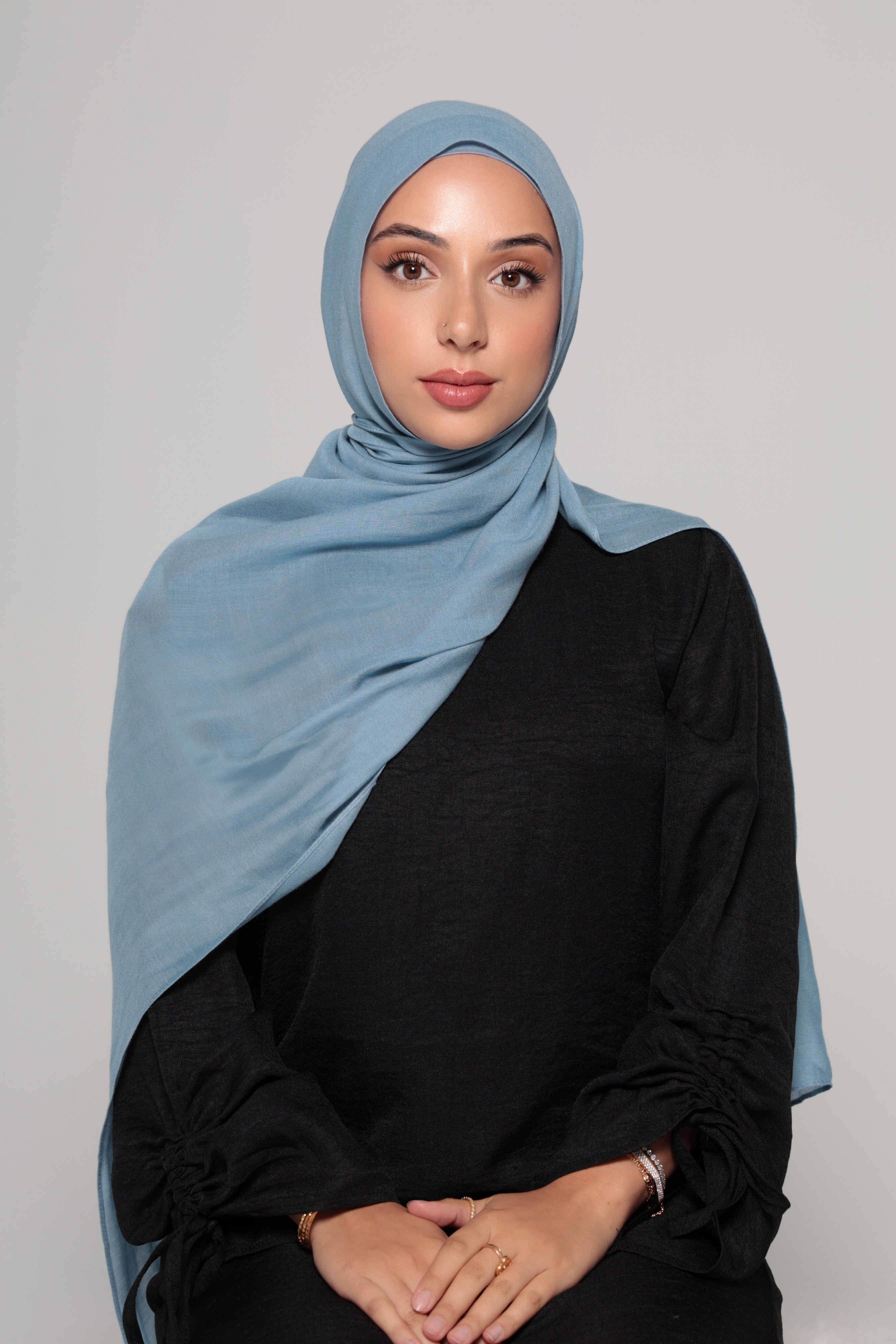 Oceania Blue Modal Hijab