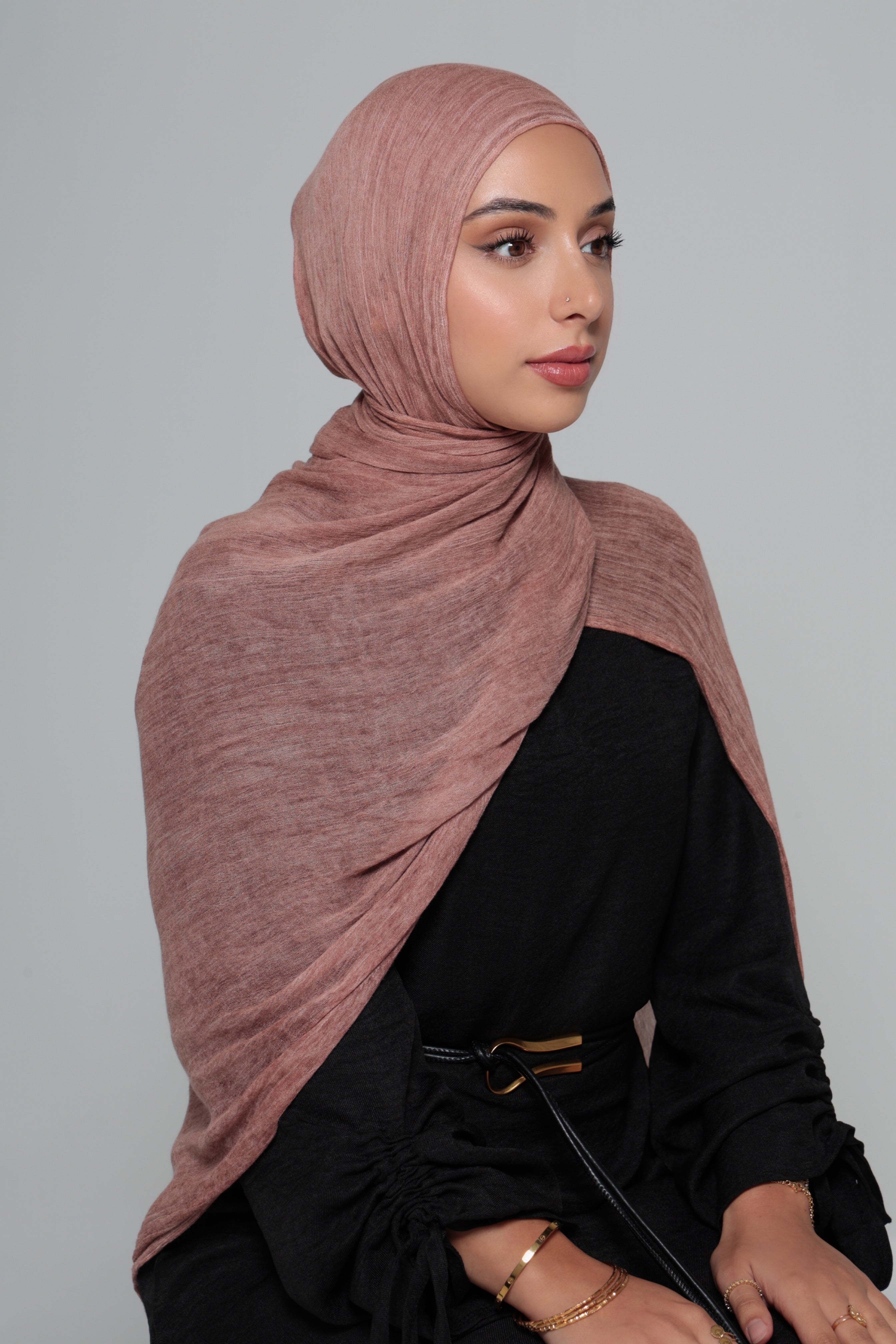 Rust Rayon Hijab