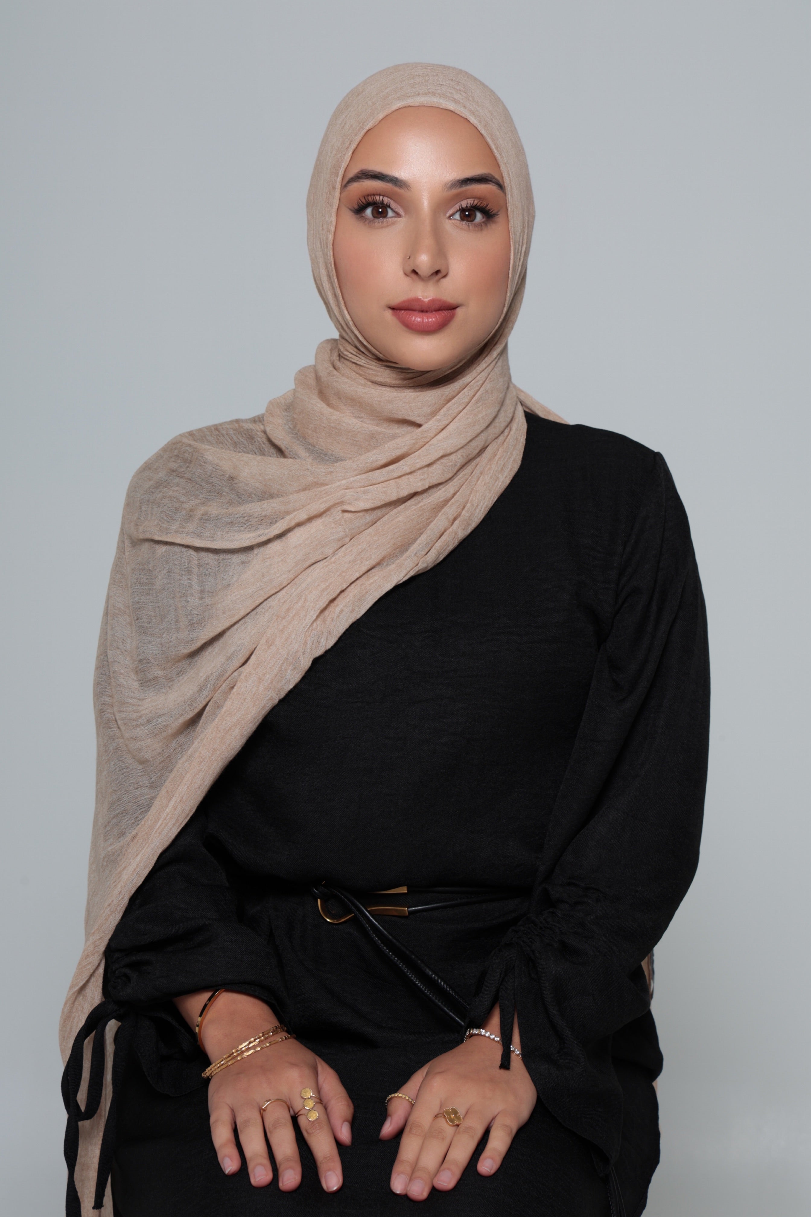 Nude Rayon Hijab