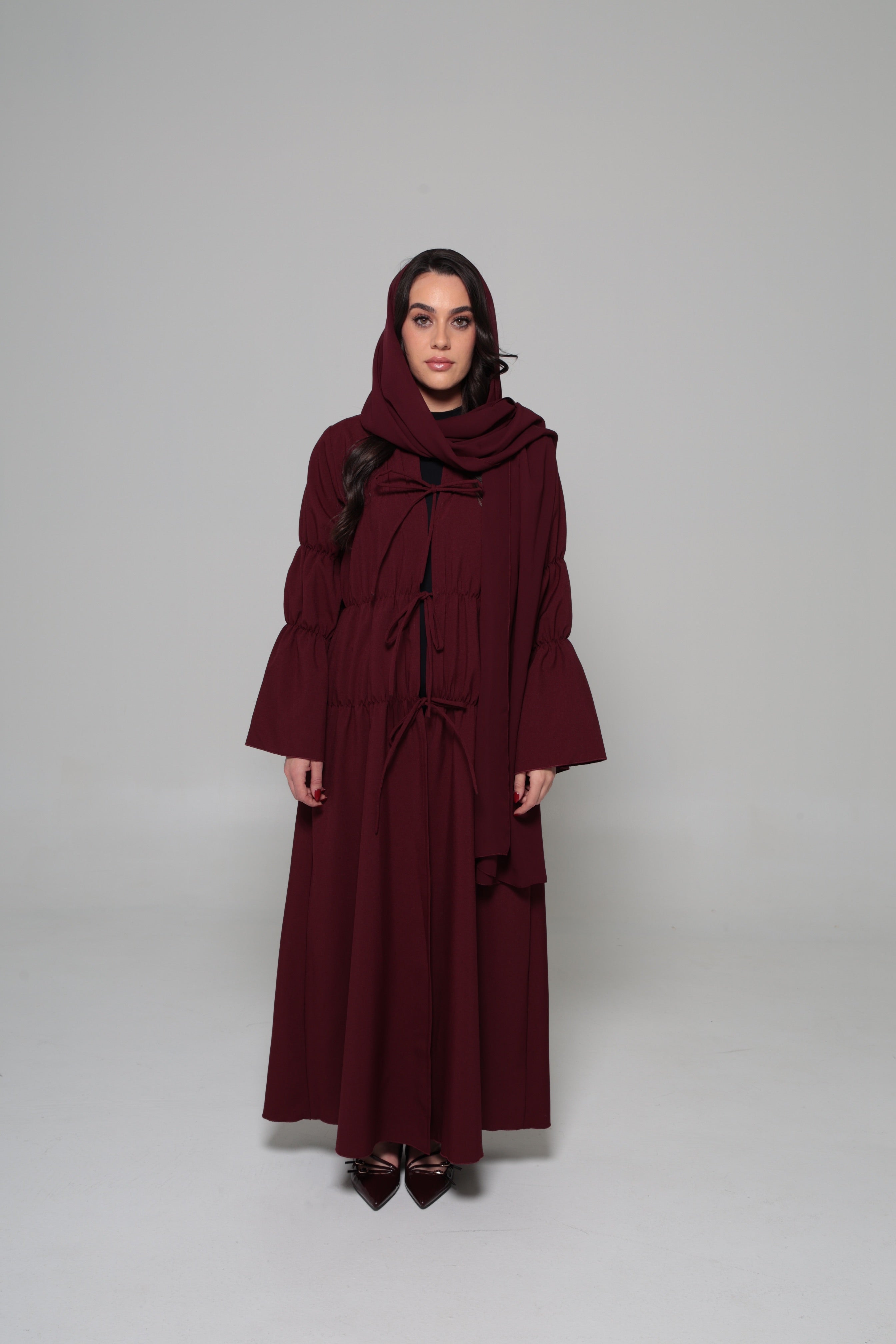 Amira Abaya- Plum